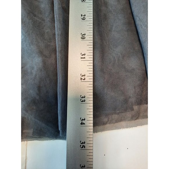 United Colors of Benetton womens grey midi scoop neck fit and flare dress size S - Picture 9 of 12